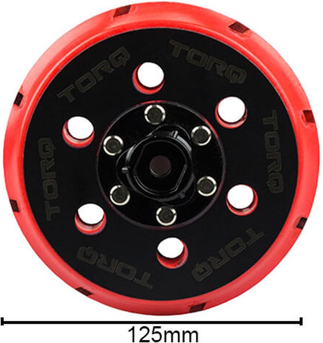TORQ 22D DUAL ACTION BACKING PLATE 5 INCH 125MM