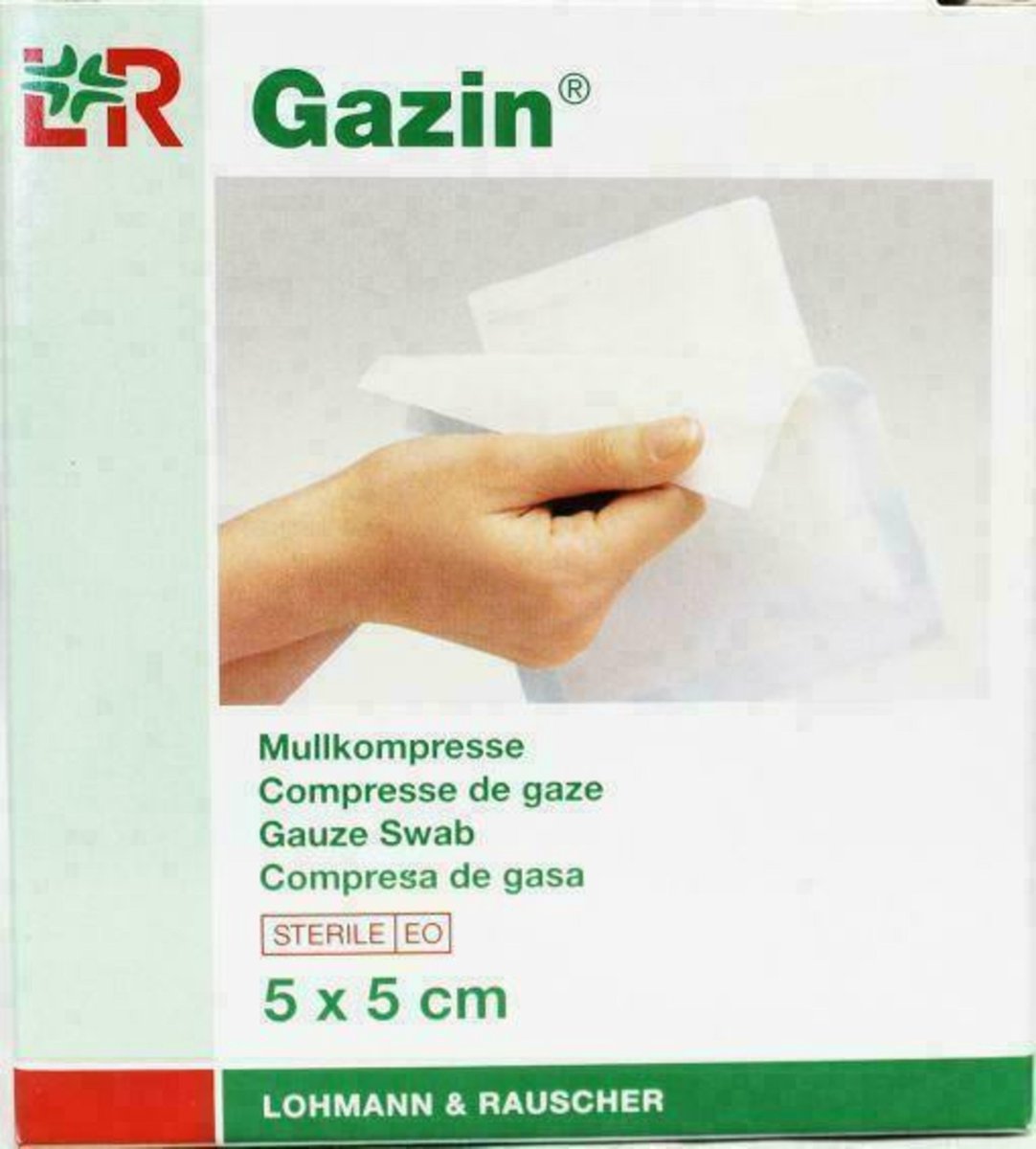 Goedkoopste Gazin Gaaskompres 5 x 5cm steriel 5 x 2 10 Stuks