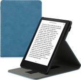 kwmobile hoes geschikt voor Amazon Kindle Paperwhite 11. Generation 2021 - e-reader beschermhoes met handgreep - petrol