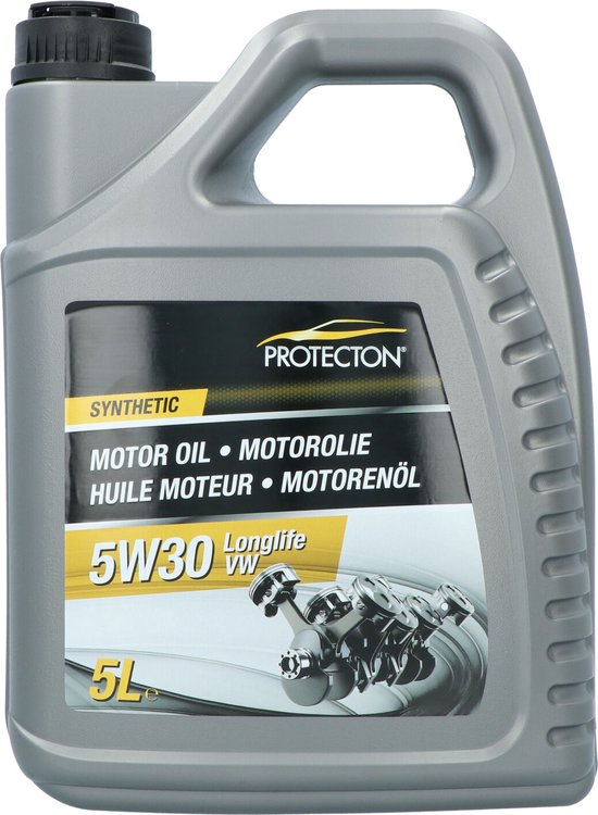 Alsjeblieft kijk Isoleren Nachtvlek Protecton Motorolie synthetisch 5W30 Longlife VW 5-Liter | bol.com