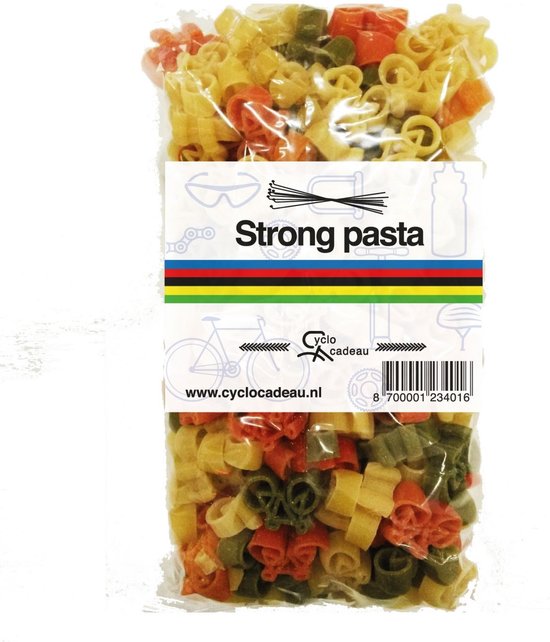 Humanistisch Traditie Volwassen Cycle Gifts Pasta - Fiets Spaghetti - Eten - Koken - Voeding - Multicolor |  bol.com