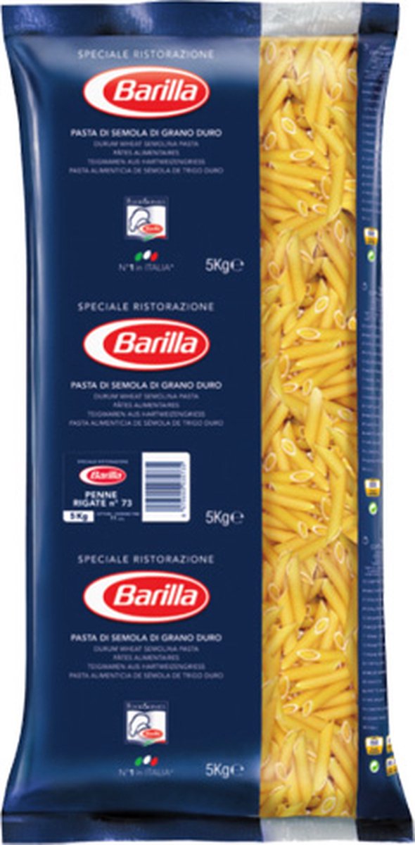 Barilla - Penne rigate Nº 73 - 5 kg