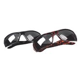 Sunvision, zonnebrillen – Set van 2 – Zwart/bruin – 100% UVA & UVB bescherming – Unisex – HD zonnebril