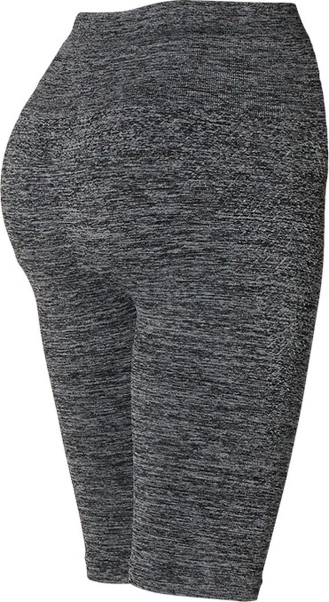 Xtreme Sportswear Korte Sportlegging Dames Short Antraciet Melange-S van Xtreme Sportswear — afbeelding 2