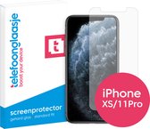 Telefoonglaasje Screenprotectors - Geschikt voor iPhone XS/11 Pro - Case Friendly - Gehard Glas Screenprotector - Geschikt voor iPhone XS/11 Pro - Beschermglas