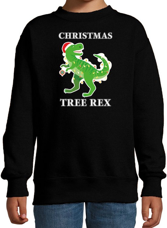 Christmas tree rex Kerstsweater