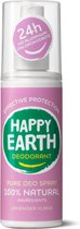 Happy Earth 100% Natuurlijke Deodorant Spray Lavender Ylang 100 ml