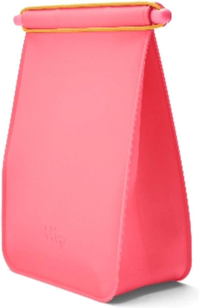 HIP Pack Medium - Herbruikbare Lunchzak - Siliconen/Polypropyleen - Roze — cadeau in Kookcadeaus - foto 2
