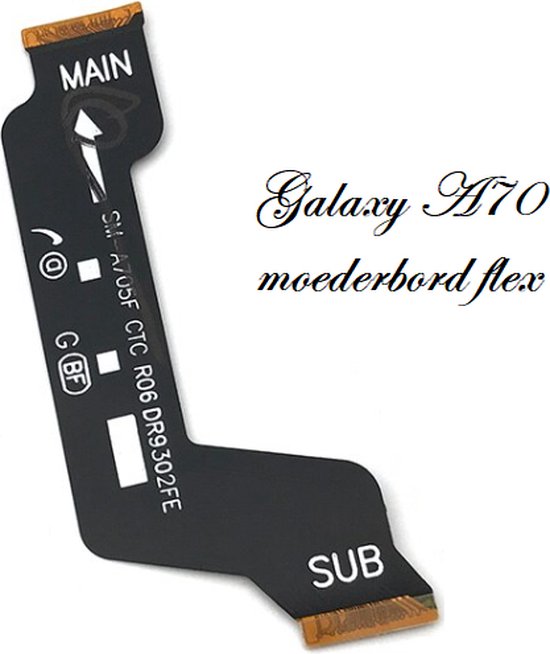 Samsung Galaxy A70 Moederbord Connector Flex Kabel