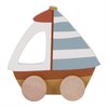foto van Little Dutch - houten Voertuig - Zeilboot - FSC