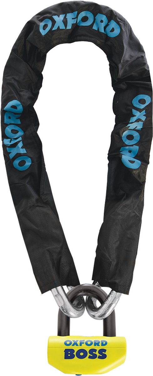 ART 4 gekeurd Oxford Beugelslot met Ketting - 1.20 m - ART-4 Fatbike Slot - Scooterslot - Motorslot - Schijfremslot met ketting ! van MYPASSION — afbeelding 2