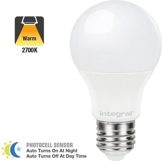 Integral Led-lamp - E27 - 2700K Warm wit licht - 6 Watt - Niet dimbaar |  bol.com