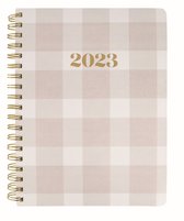 Grey Plaid Wiro Agenda 2023 - 18 maanden L