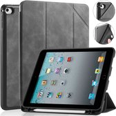 CaseMe - Tablet hoes geschikt voor iPad Mini 7.9 (2019) - Ming Book Case - Tablethoes met Auto Wake/Sleep functie - Grijs