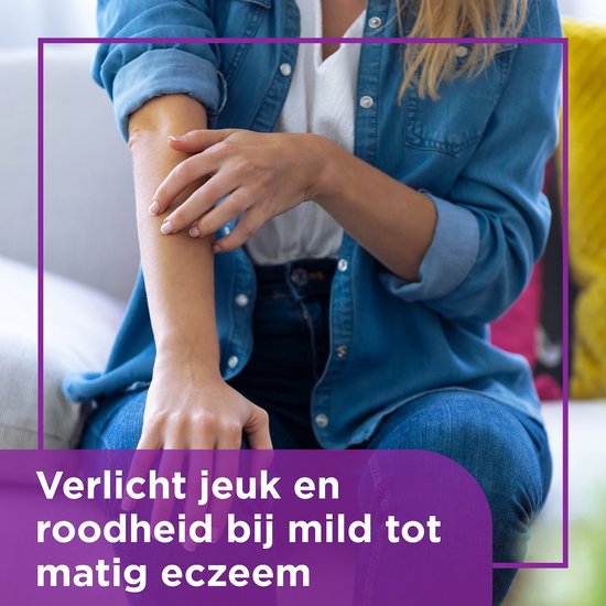 ​Bepanthen Eczeem Crème 50 gram | Verlicht Jeuk en Roodheid bij Mild tot Matig Eczeem | Ondersteunt Huidherstel met Dexpanthenol | Vrij van Cortisonen en Parfum​