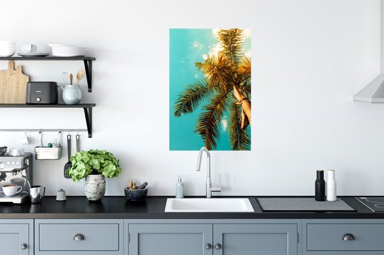 Affiche Palmier - Été - Tropical - 60x90 cm