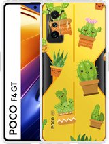 Xiaomi Poco F4 GT Hoesje Happy Cactus - Designed by Cazy