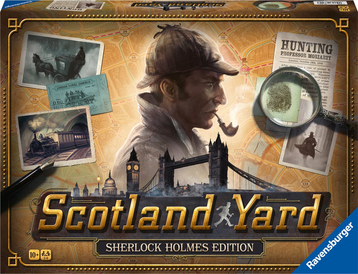 Ravensburger Scotland Yard Sherlock Holmes Editie - Bordspel — afbeelding 12