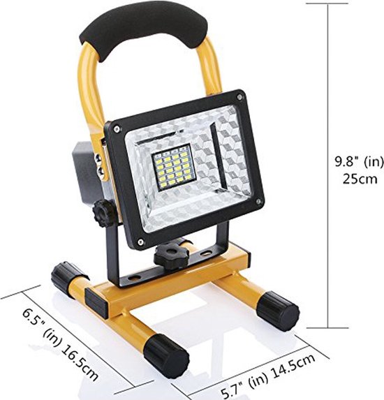 Bouwlamp Ledverlichting Led Oplaadbaar Lightingview Camping