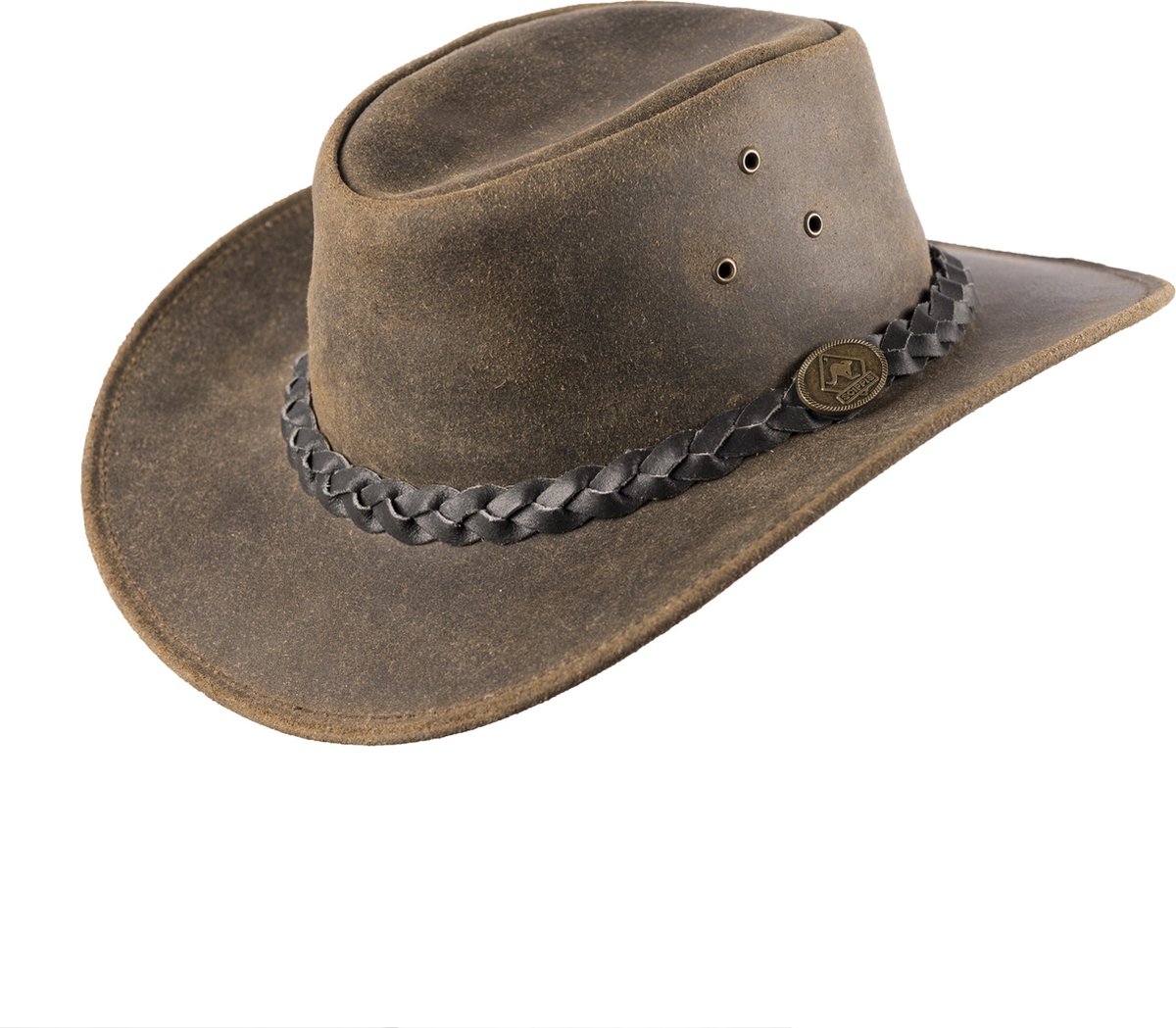 Lederen hoed Fleetwood Scippis maat M | bol.com