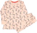 Zeeman kinder meisjes pyjama set - roze - maat 122/128