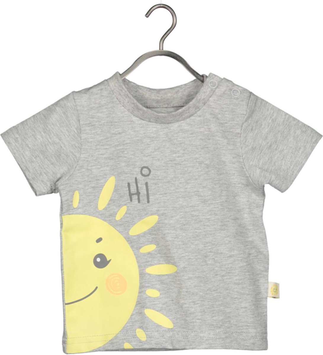 Blue Seven-NB Unisex Baby knitted shirt -Fog orig-Grey