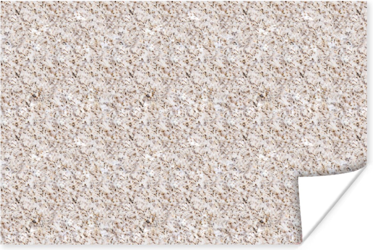 Poster Patroon - Graniet - Structuur - 90x60 cm