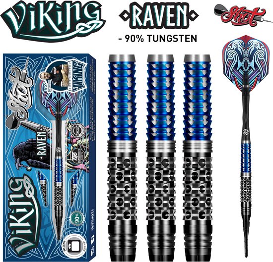 Shot Viking Raven 90% - Soft Tip Darts van Shot! — afbeelding 3