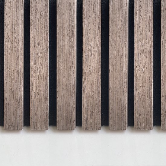 Akoestische panelen - Mocca - 240 x 60 cm - Wandpanelen - Akoestische wanddecoratie - De Woontrend van 2024