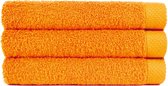 Serviette de plage 70x180 cm Uni Pure Royal Oranje col 3074 - 1 pièce