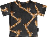 SNURK Girafe T-shirt Noir Kids 116