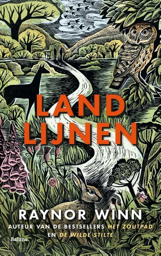 Boek cover Landlijnen van Raynor Winn (Paperback)