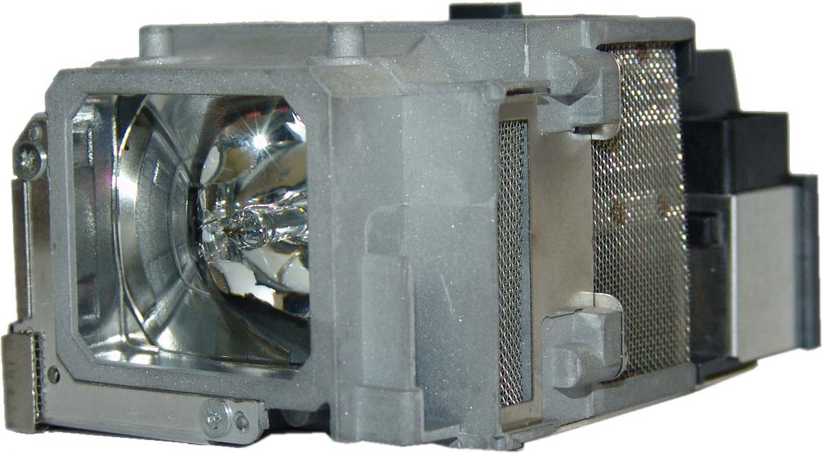 Beamerlamp geschikt voor de EPSON H362A beamer, lamp code ELPLP65 / V13H010L65. Bevat originele P-VIP lamp, prestaties gelijk aan origineel.