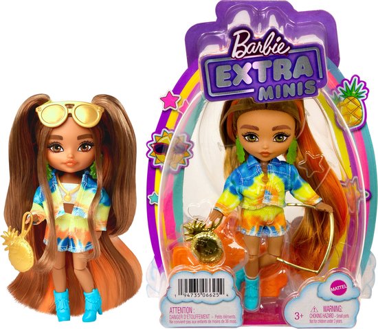 Barbie Extra Mini Pop - Tie Dye Denim | bol.com
