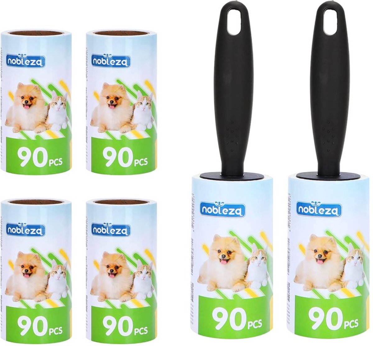 Nobleza Pluizenroller Kleefroller Kledingroller Plakroller Set Nobleza pluizenroller kleefroller kledingroller plakroller set