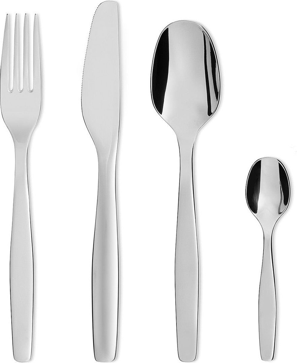 Alessi Bestekset Itsumo - ANF06S24 - 24-delig - door Naota Fukasawa