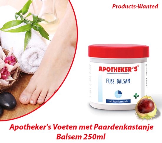 2-Potten Apotheker’s Voeten met Paardenkastanje Balsem 250ml