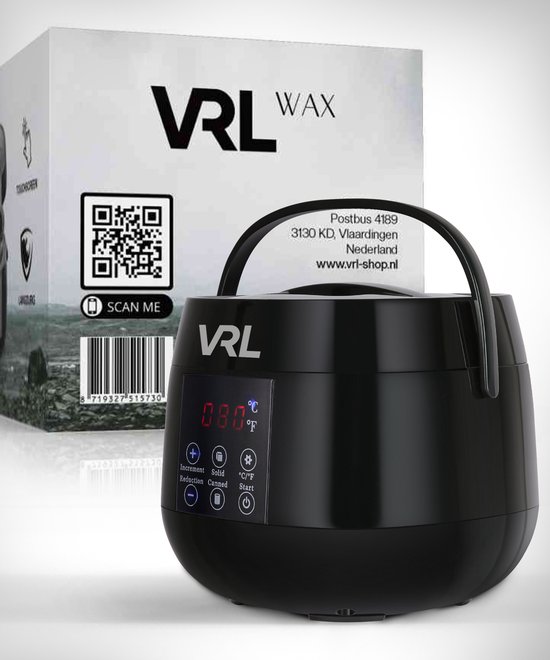 VRL Smart Wax Apparaat - Ontharing - Ontharingsapparaat - Touchscreen - LED...