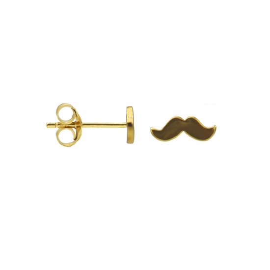 Karma Symbols oorbel M1680 Moustache