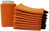 EIZOOK 2 stuks Oranje koelhoud hoesjes voor blikjes - koelen