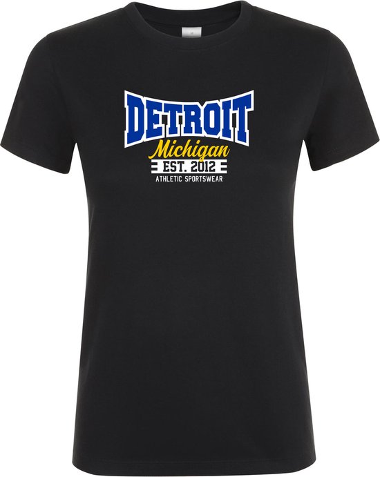 Klere-Zooi - Detroit #2 - Dames T-Shirt - 3XL