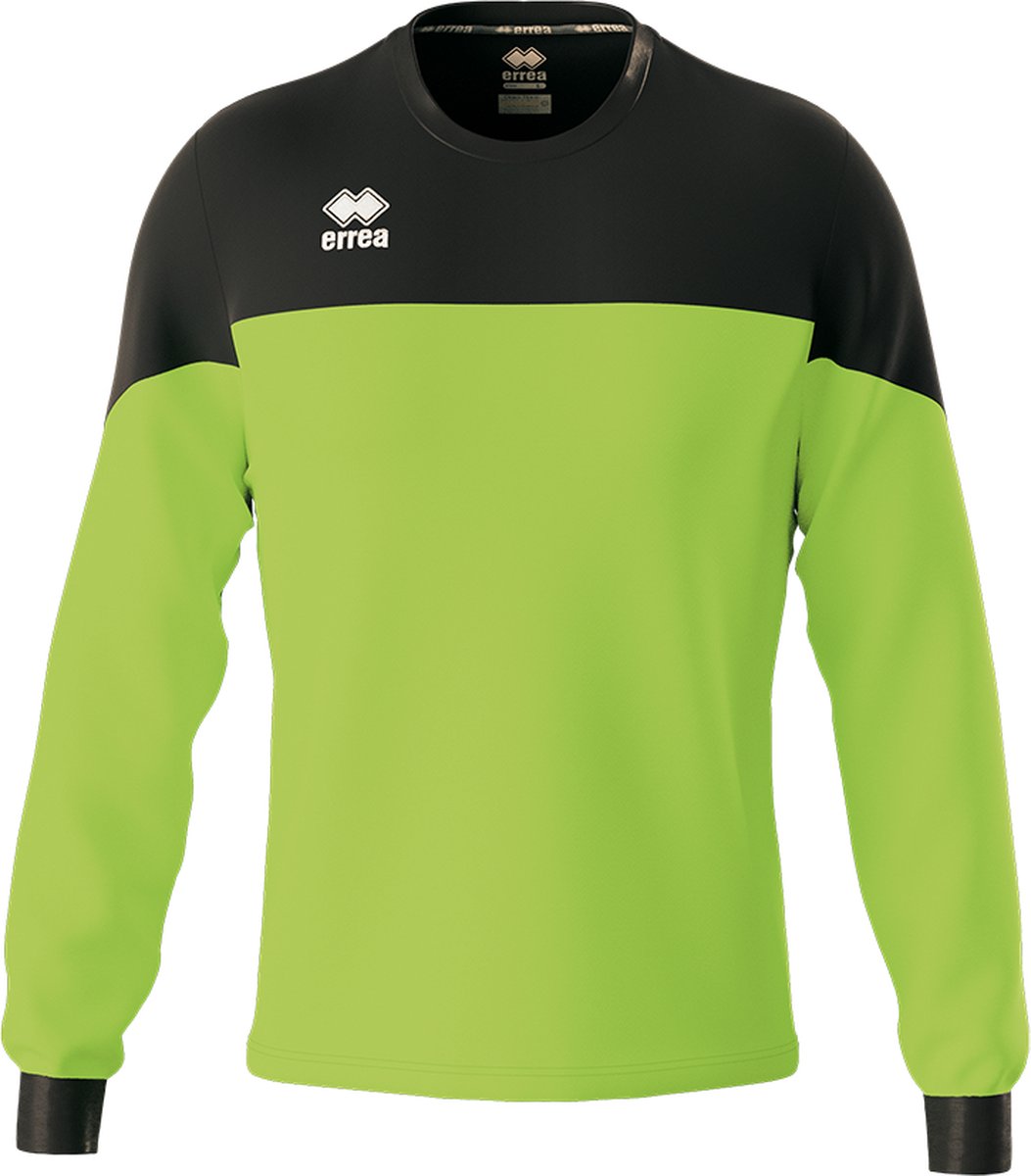 Errea Keepersshirt model Bahia - Lime Groen/Zwart - Maat XS