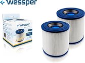 Filter Waterstofzuiger – Kärcher WD1 WD2 WD3 SE NT K A – 6.414-552.0 6.414-789 6.414-547 - 2 stuks