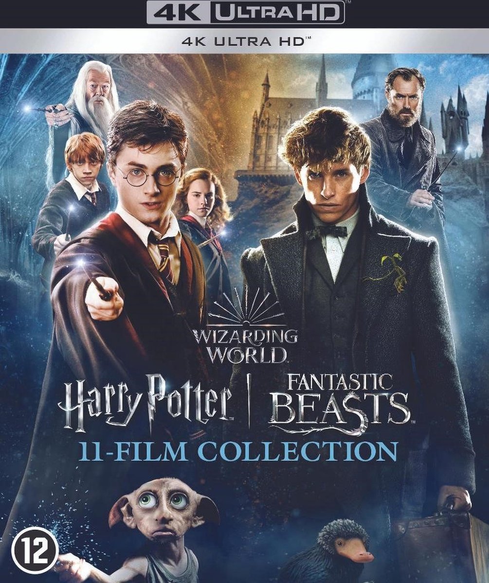 Haalbaarheid Betreffende Clancy Harry Potter - 1 - 7.2 Collection + Fantastic Beasts 1 - 3 (4K Ultra HD Blu- ray),... | bol.com