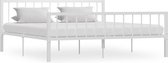 Medina Bedframe metaal wit 180x200 cm