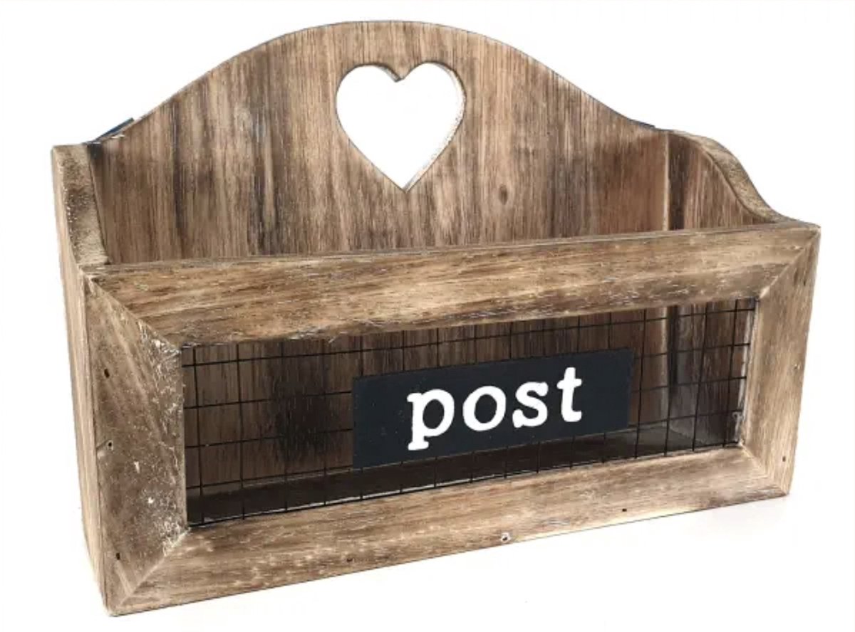 Postbakje met raster