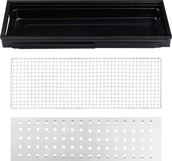 vidaXL Campingbarbecue draagbaar 60x22.5x33 cm roestvrij staal van VidaXL — afbeelding 5