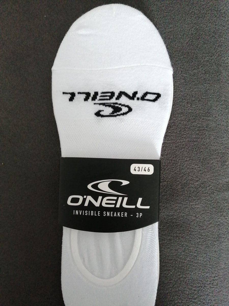 O’Neill 3 Paar Footies – Voetjes Zomersokken Sneakersokken Wit
