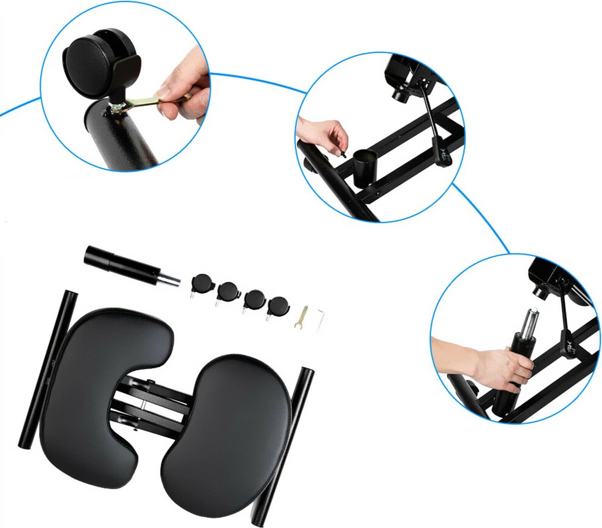 Ergonomische Kruk - Verstelbare Werkkruk - Comfortabel en Actief Zitco Ergonomische Kruk - Verstelbare Werkkruk - Comfortabel en Actief Zitco