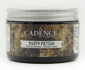 Rusty Patina Verf - Gray Black -  Cadence - 150 ml